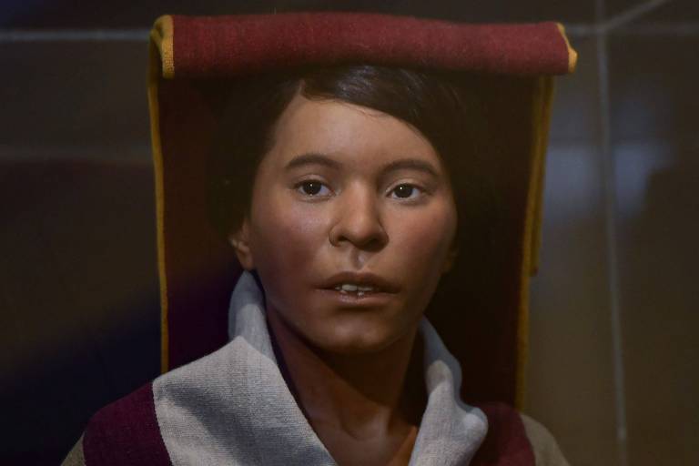 Múmia inca de 500 anos agora tem um rosto