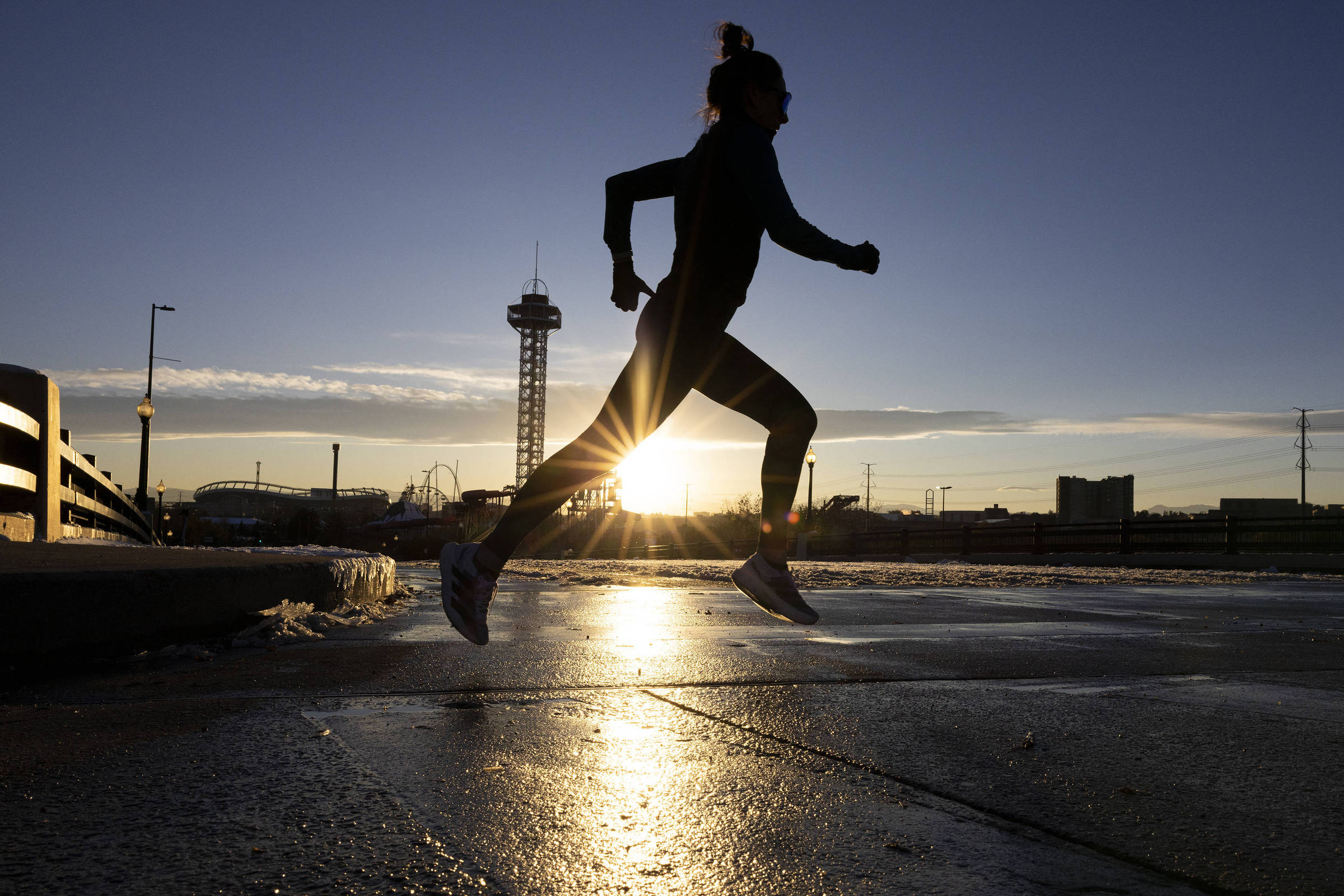 Como o ar poluído afeta o seu tempo final durante uma maratona