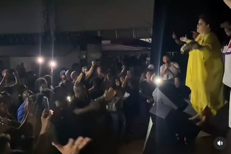 Fabiana Cozza mostra momento em que teve de cantar sem luz por falta de energia em São Paulo