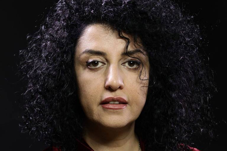 A ativista Narges Mohammadi, que venceu o Nobel da Paz 2023