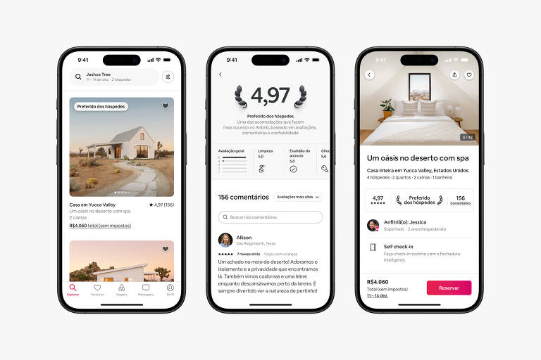 Airbnb recebe atualização com nova categoria de acomodações