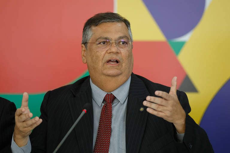 O ministro Flávio Dino, da Justiça