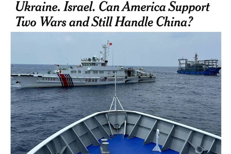EUA querem 'girar' para a China, mas Ucrânia e Israel não deixam