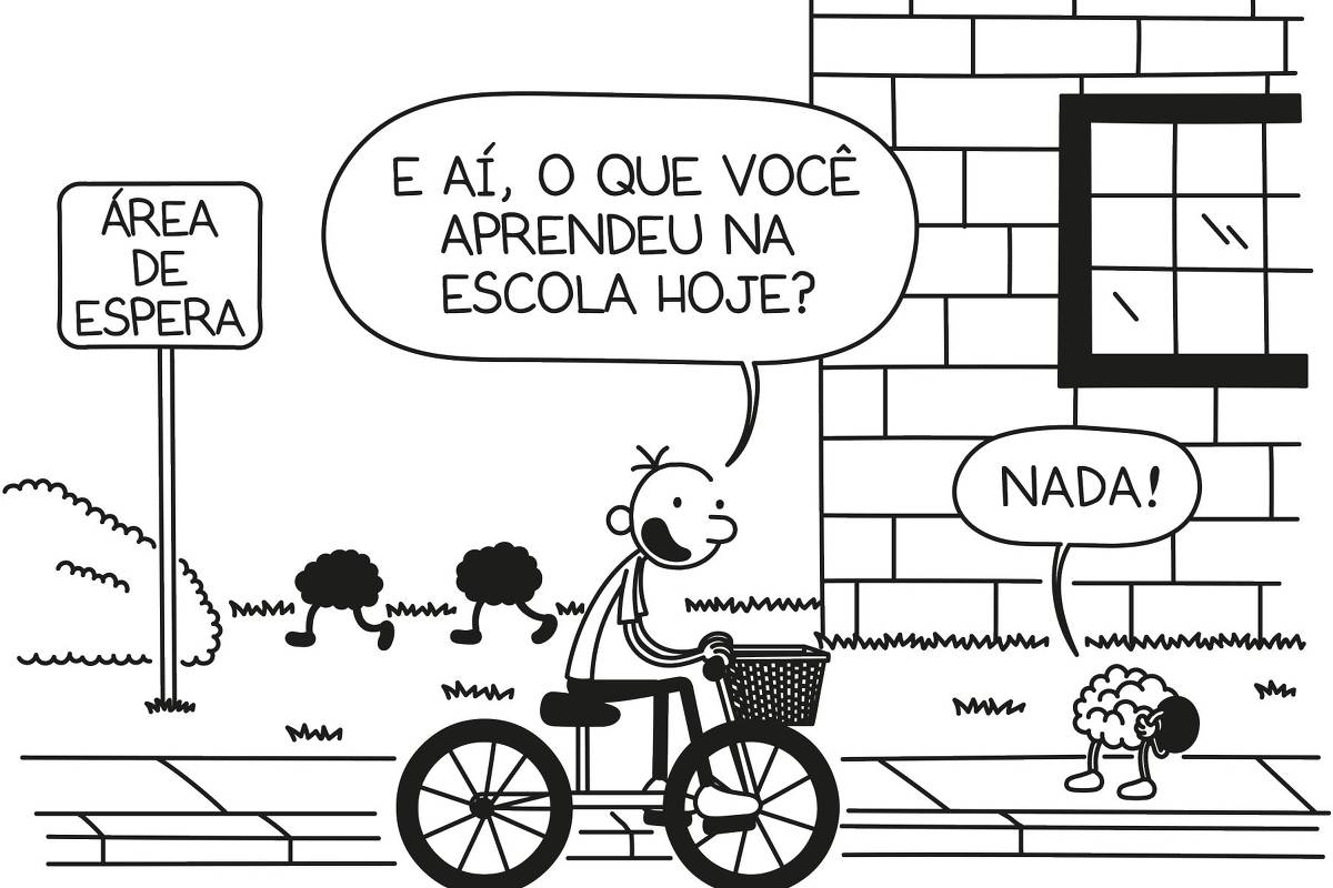 A vida não é fácil em 'Diário de um Banana' - 10/11/2023 - Folhinha - Folha
