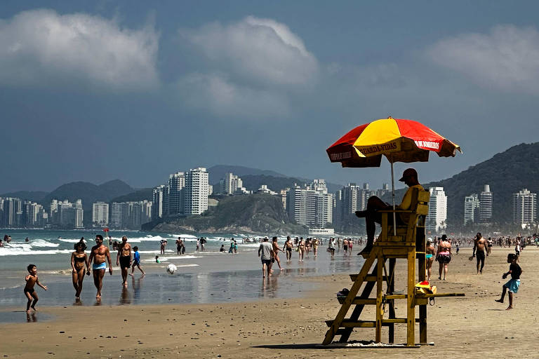Litoral de São Paulo deve ter mais de 40ºC no fim de semana; veja previsão