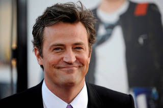 FILE PHOTO: Cast member Matthew Perry attends the premiere of the film 