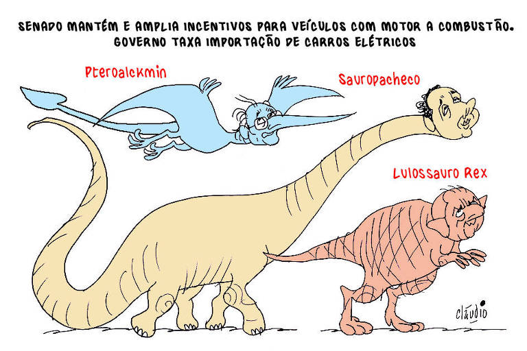 Lulossauro Rex e outros dinos