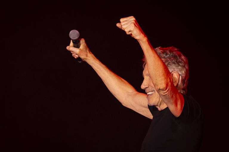 Show do  ex-membro da banda Pink Floyd, Roger Waters, na turnê 'This Is Not A Drill', no Allianz Parque