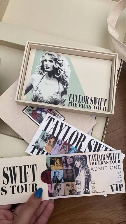 Ingresso da Taylor Swift no Viagogo: veja por que não comprar no site