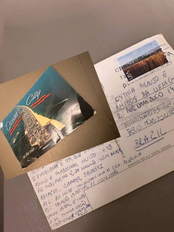 Cartão Postal do Rafael, da cidade de Ocean City, nos Estados Unidos