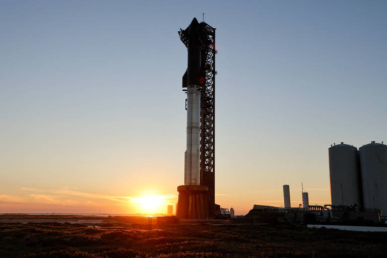 Conheça o Starship, o poderoso foguete que a SpaceX tenta lançar neste sábado (18)