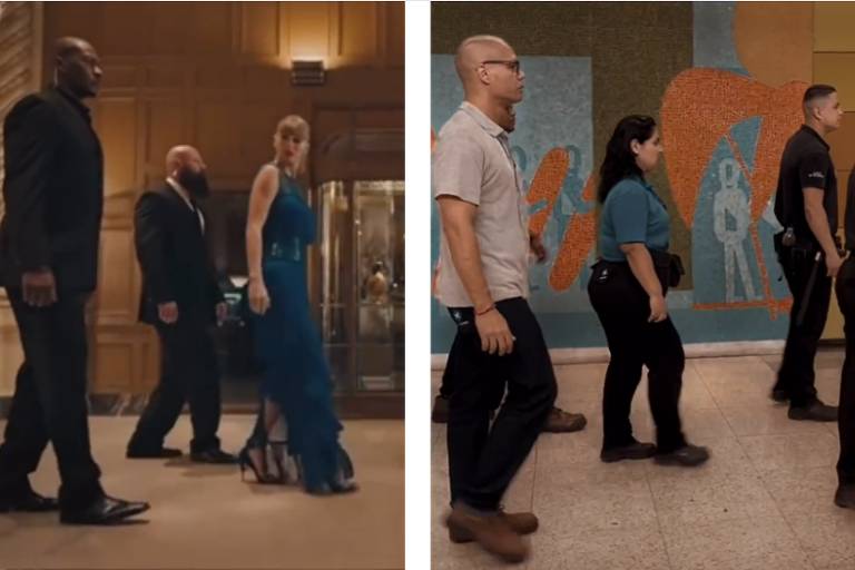 Funcionários do metrô do RJ fazem campanha ao som de Taylor Swift
