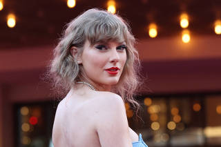 Premiere for Taylor Swift: The Eras Tour in Los Angeles
