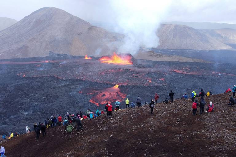 Ouça a atividade sísmica do vulcão na Islândia que está prestes a entrar em erupção