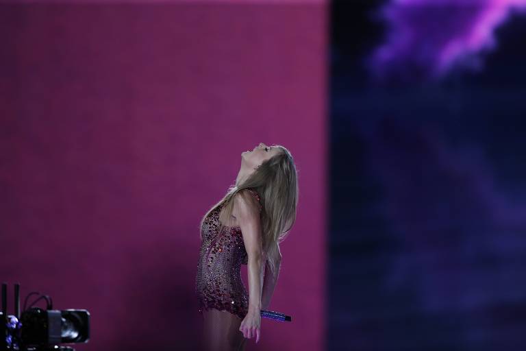 Veja imagens do primeiro show de Taylor Swift no Rio de Janeiro