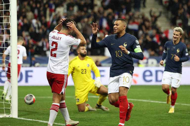 França atropela Gibraltar por 14 a 0, na maior goleada de sua história