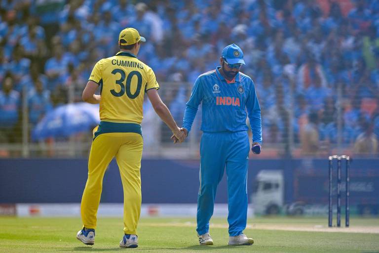 Índia e Austrália disputam final do mundial de críquete; veja fotos de hoje