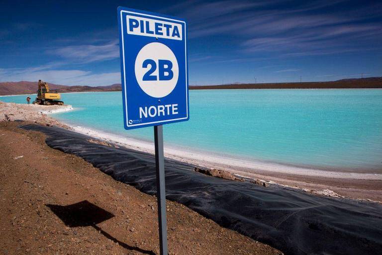 Exploração de lítio na província de Jujuy, no norte da Argentina