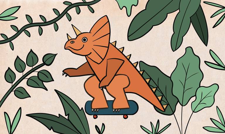 Série 'Pergunta pra Folhinha' conta histórias dos dinossauros no Brasil