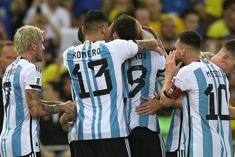 Argentina vence em jogo marcado por briga no Maracanã e agrava crise do Brasil