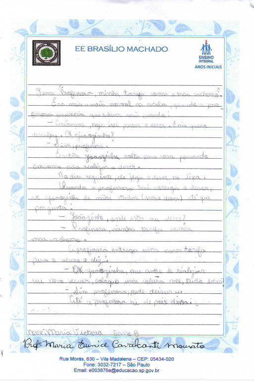 Texto de Maria Victoria