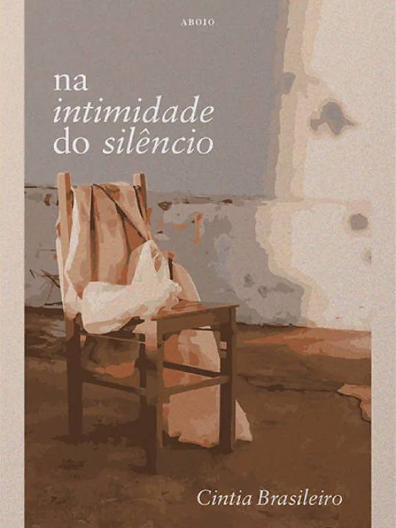 Capa do livro "Na Intimidade do Silêncio", de Cintia Brasileiro