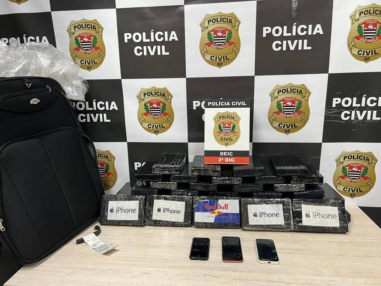 Suspeitos de integrar quadrilha que troca etiquetas de bagagens são presos em Guarulhos
