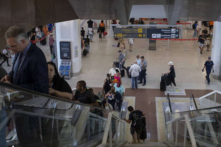 Número de passageiros cai quase 20% no Santos Dumont com restrições em outubro