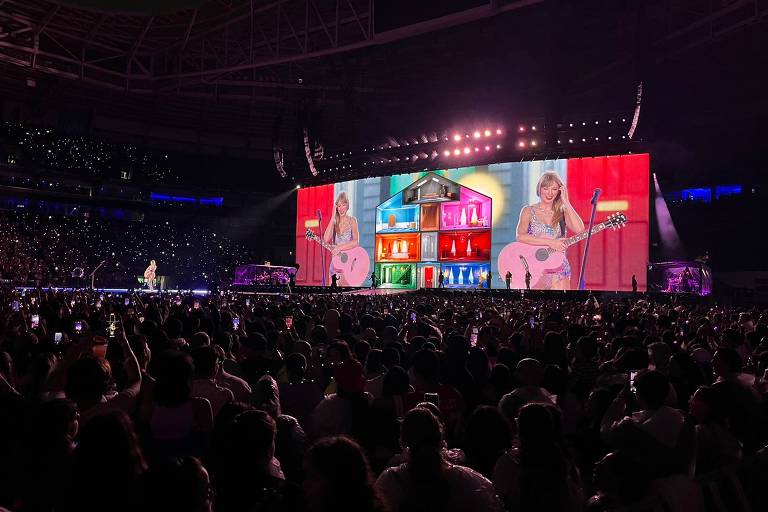 Veja imagens do primeiro show de Taylor Swift em São Paulo