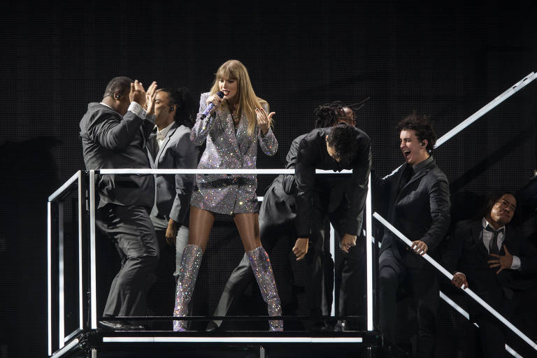 A cantora americana Taylor Swift faz primeiro show em São Paulo, no estádio Allianz Parque