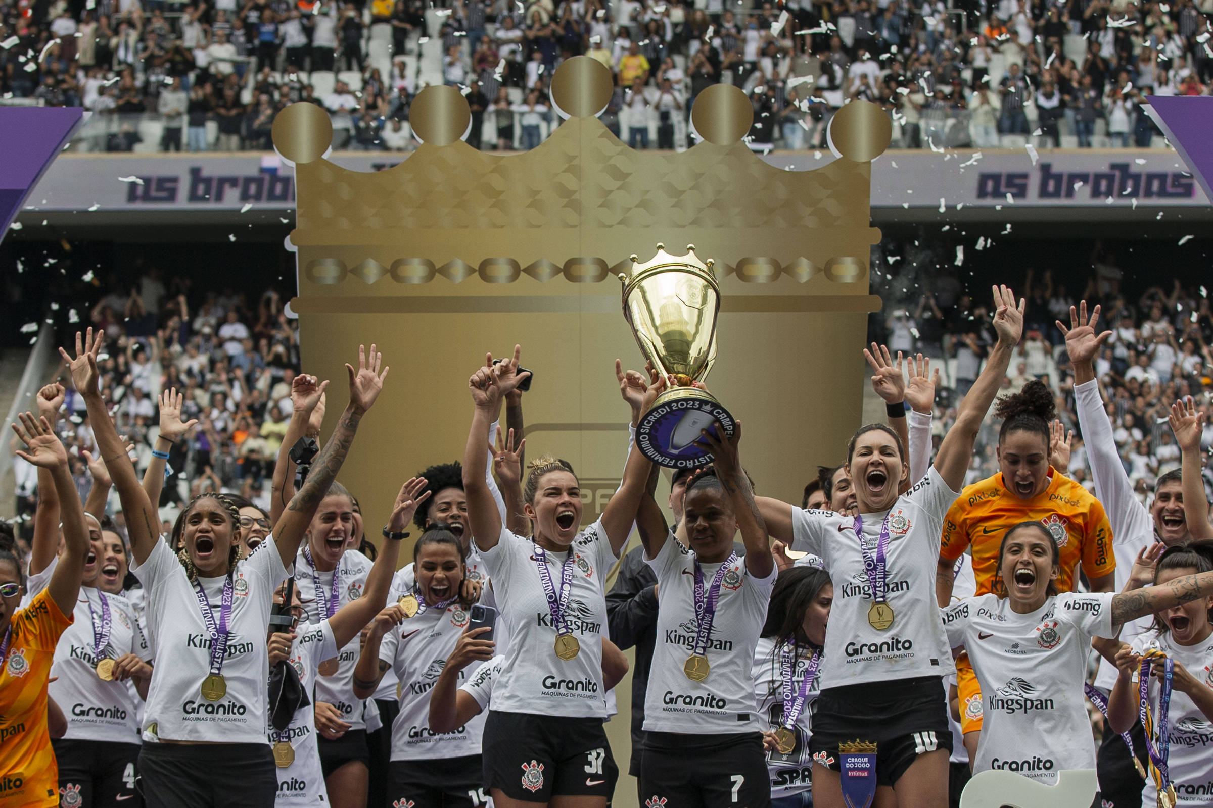 Com título do Corinthians, final do Paulista Feminino tem o maior público  do país no domingo, corinthians
