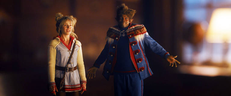 Cena do filme A Família Noel 3' (Onde ver: Netflix)