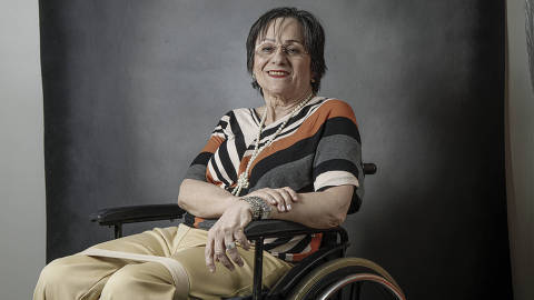 Fortaleza, Ceará. FOTO ARQUIVO/2019. Maria da Penha. Maria da Penha Maia Fernandes, 74,  Farmacêutica brasileira vítima de violência doméstica que lutou para que seu agressor viesse a ser condenado. Maria da Penha hoje é líder de movimentos de defesa dos direitos das mulheres, vítima emblemática da violência doméstica. A sua trajetória em busca de justiça durante 19 anos e 6 meses faz dela um símbolo de luta por uma vida livre de violência
Foto: Jarbas Oliveira.