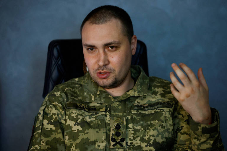 O chefe da inteligência militar ucraniana, general Kirilo Budanov, cuja mulher foi envenenada