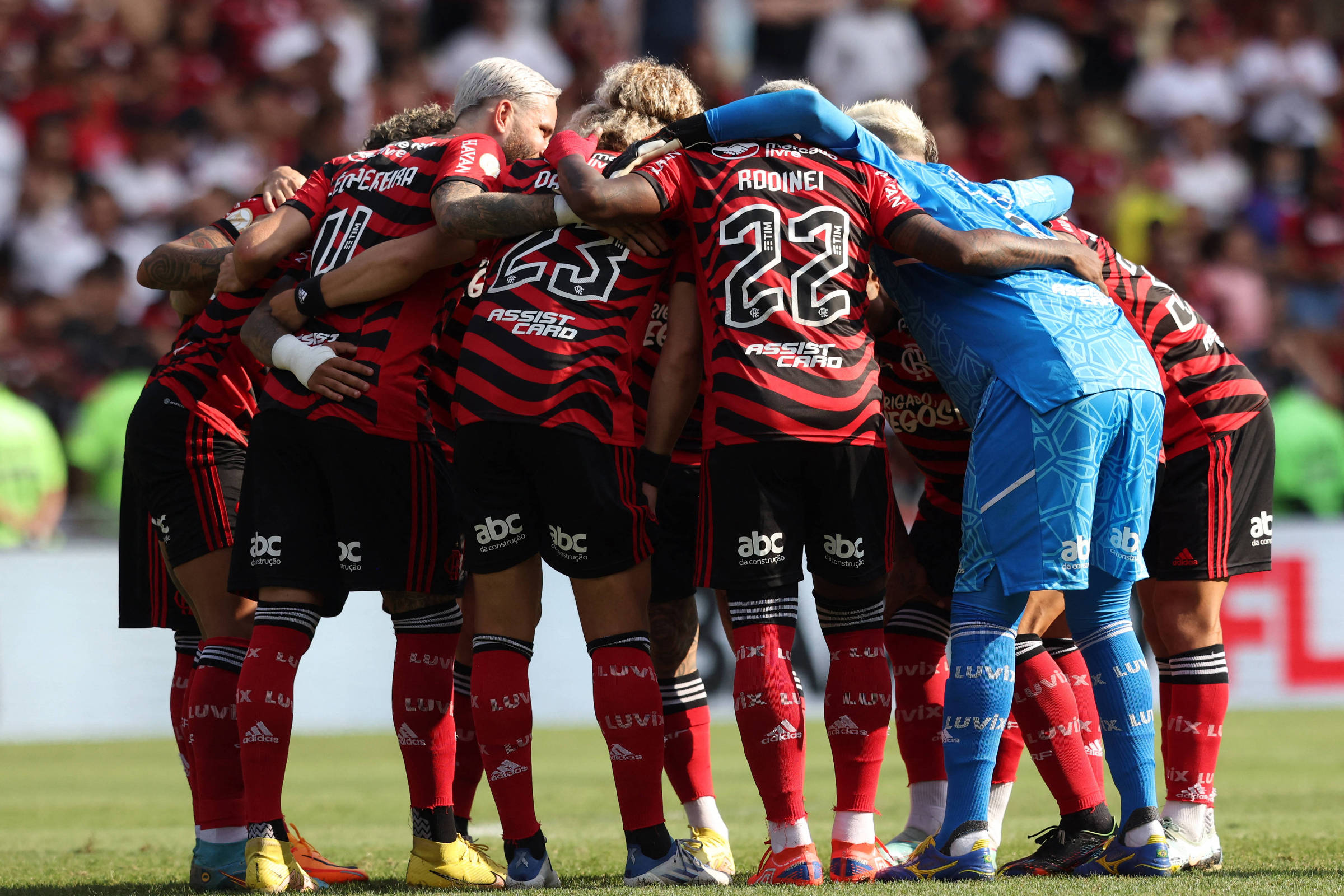 Você sabem quem são? 3 jogadores foram titulares do Flamengo em todos os  jogos do Brasileirão