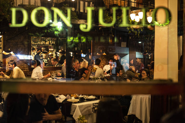 Restaurante Don Julio, eleito em 2022 o segundo o melhor da América Latina, e 14º no mundo, no ranking da 50 Best