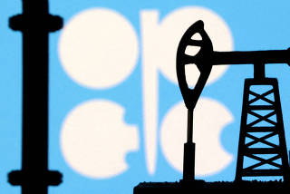 FILE PHOTO: FILE PHOTO: FILE PHOTO: Illustration shows OPEC's logo