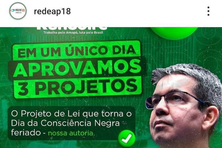 Ex-Rede, Randolfe é destaque em redes sociais e inserções do partido no Amapá