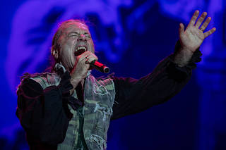 Show da banda Iron Maiden durante o festival Rock in Rio 2019