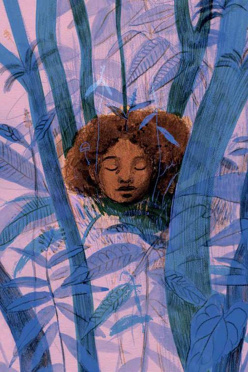 Veja ilustrações de 'Sereno Mundo Azul', livro de Marina Colasanti