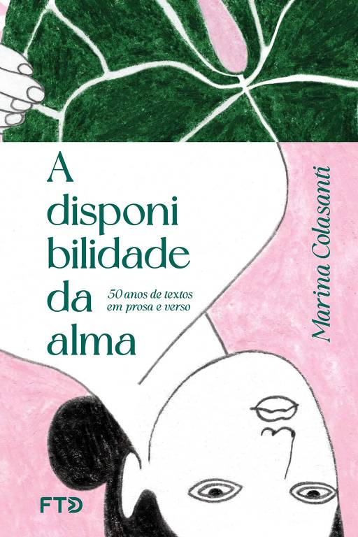 Capa de "A Disponibilidade da Alma", de Marina Colasanti, antologia da editora FTD