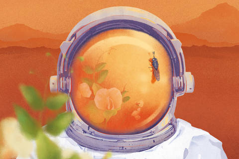 If humans are ever going to live on the red planet, they?re going to have to bring bugs with them. (Adara Sanchez/The New York Times) -- FOR EDITORIAL USE ONLY WITH NYT STORY SCI MARS CROPS INSECTS BY SARAH SCOLES FOR NOV. 27, 2023. ALL OTHER USE PROHIBITED. -- ORG XMIT: XNYT0786