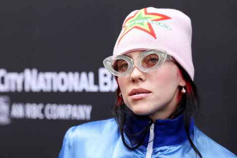 Billie Eilish attends the Variety Hitmakers Brunch, in Los Angeles, California, U.S., December 2, 2023. REUTERS/Mario Anzuoni ORG XMIT: LIVE