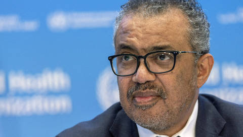FILE PHOTO: Director-General of the World Health Organisation (WHO) Dr. Tedros Adhanom Ghebreyesus attends an ACANU briefing on global health issues, including COVID-19 pandemic and war in Ukraine in Geneva, Switzerland, December 14, 2022. REUTERS/Denis Balibouse//File Photo ORG XMIT: FW1