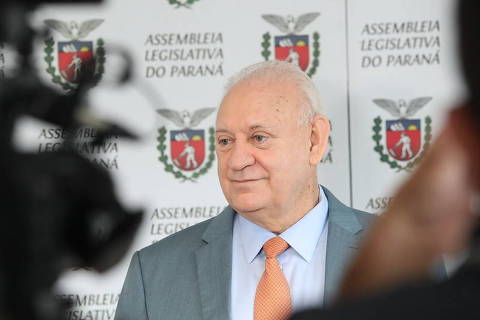 Deputado estadual Ademar Traiano (PSD), presidente da Assembleia Legislativa do Estado do Paraná
