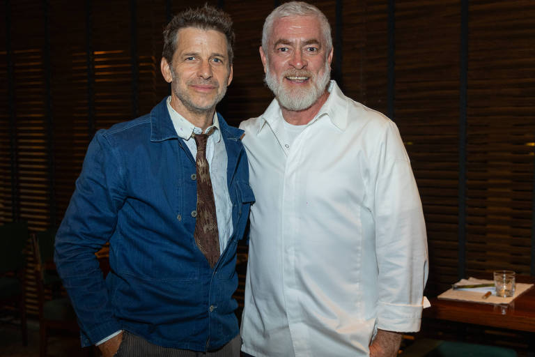 O diretor Zack Snyder conhece o restaurante D.O.M., de Alex Atala
