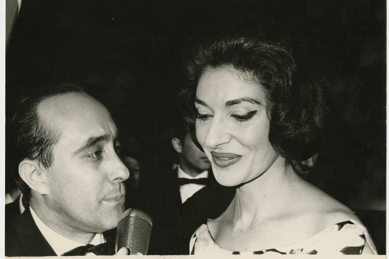 Imagens da soprano Maria Callas, que faria cem anos em 2023