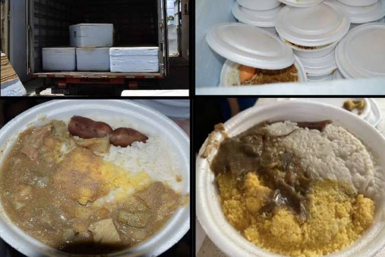 Comida oferecida no sistema prisional do Rio Grande do Norte