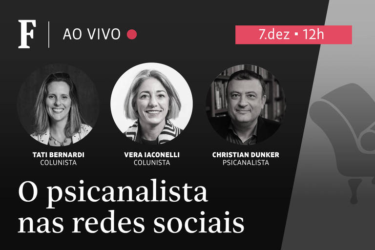 Meu Inconsciente Coletivo terá live com Tati Bernardi, Vera Iaconelli e Christian Dunker 