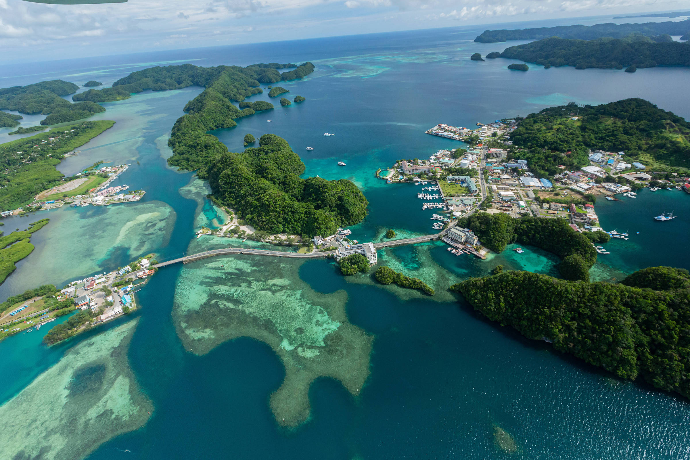 Presidente de Palau chama Trump para fazer snorkel e constatar efeitos das mudanças climáticas